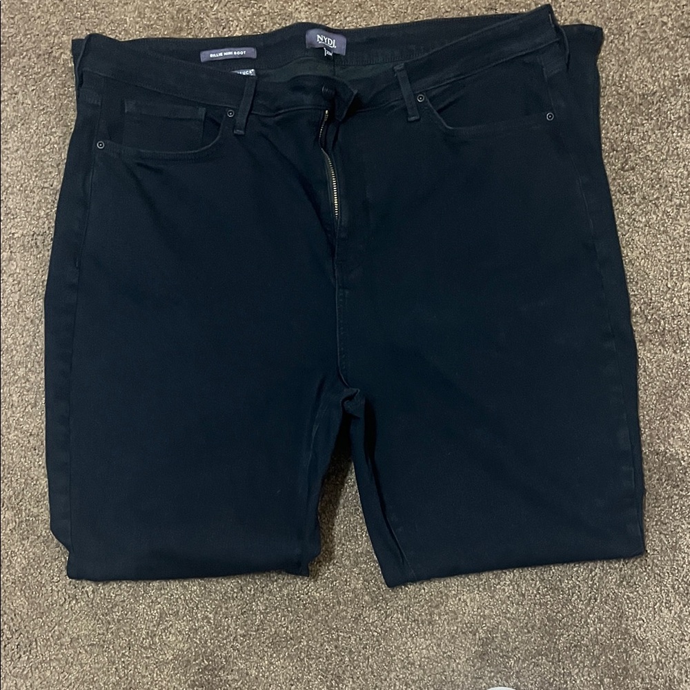 NYDJ Black Stretch Jeans - 20W Women's Fit